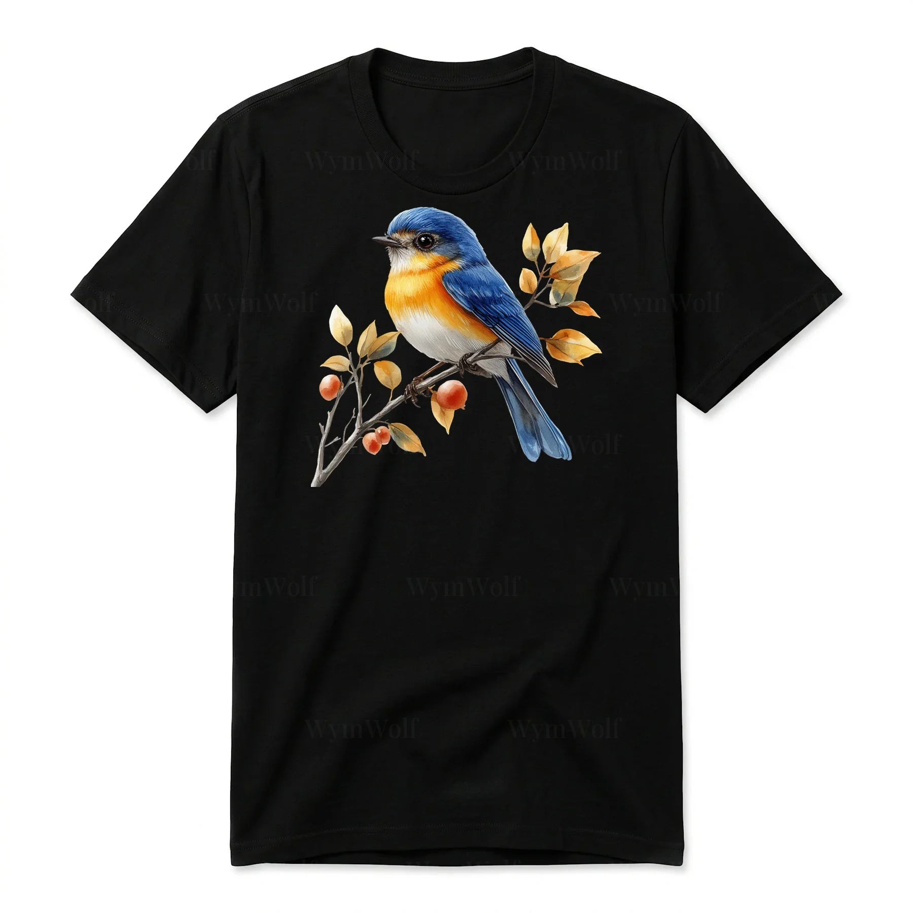 T-shirt common Bird graphic 0002