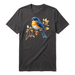T-shirt common Bird graphic 0002 - Dark Gray