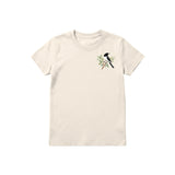 T-shirt common Bird graphic 0003 - Natural