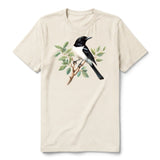 T-shirt common Bird graphic 0003 - Natural