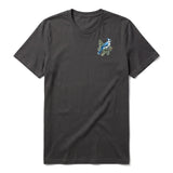 T-shirt common Bird graphic 0004 - Dark Gray