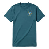T-shirt common Bird graphic 0004 - Deep Teal