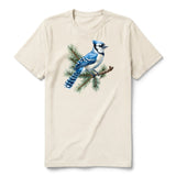 T-shirt common Bird graphic 0004 - Natural