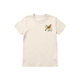 T-shirt common Bird graphic 0005 - Natural