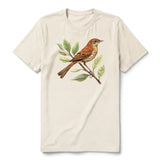 T-shirt common Bird graphic 0005 - Natural