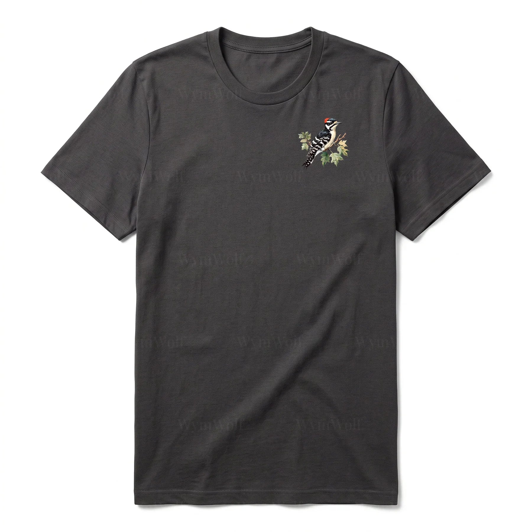 T-shirt common Bird graphic 0006 - Dark Gray