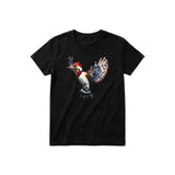 T-shirt common Bird graphic 0007