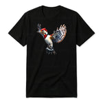 T-shirt common Bird graphic 0007