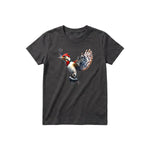 T-shirt common Bird graphic 0007 - Dark Gray