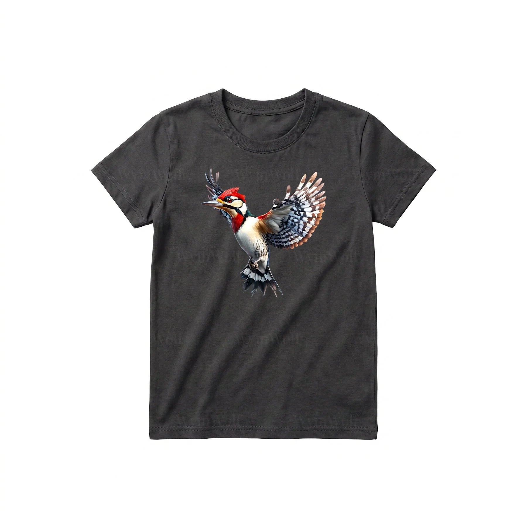 T-shirt common Bird graphic 0007 - Dark Gray