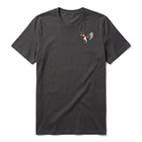 T-shirt common Bird graphic 0007 - Dark Gray