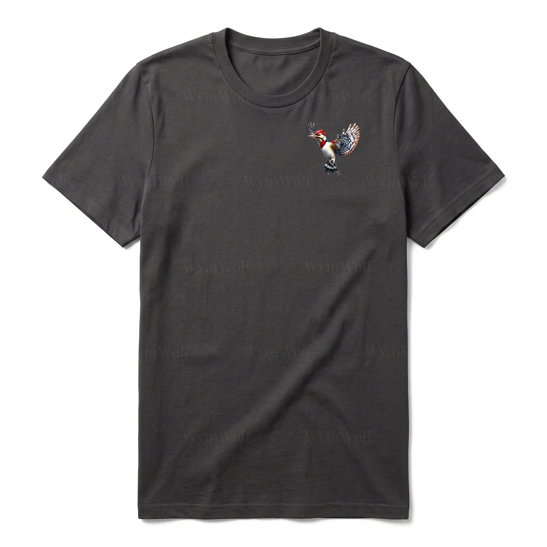 T-shirt common Bird graphic 0007 - Dark Gray