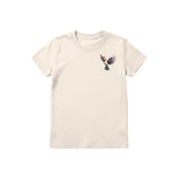 T-shirt common Bird graphic 0007 - Natural