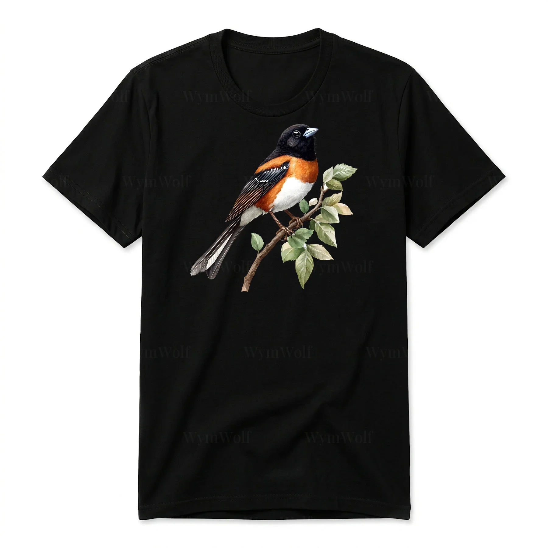 T-shirt common Bird graphic 0008