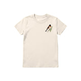 T-shirt common Bird graphic 0008 - Natural