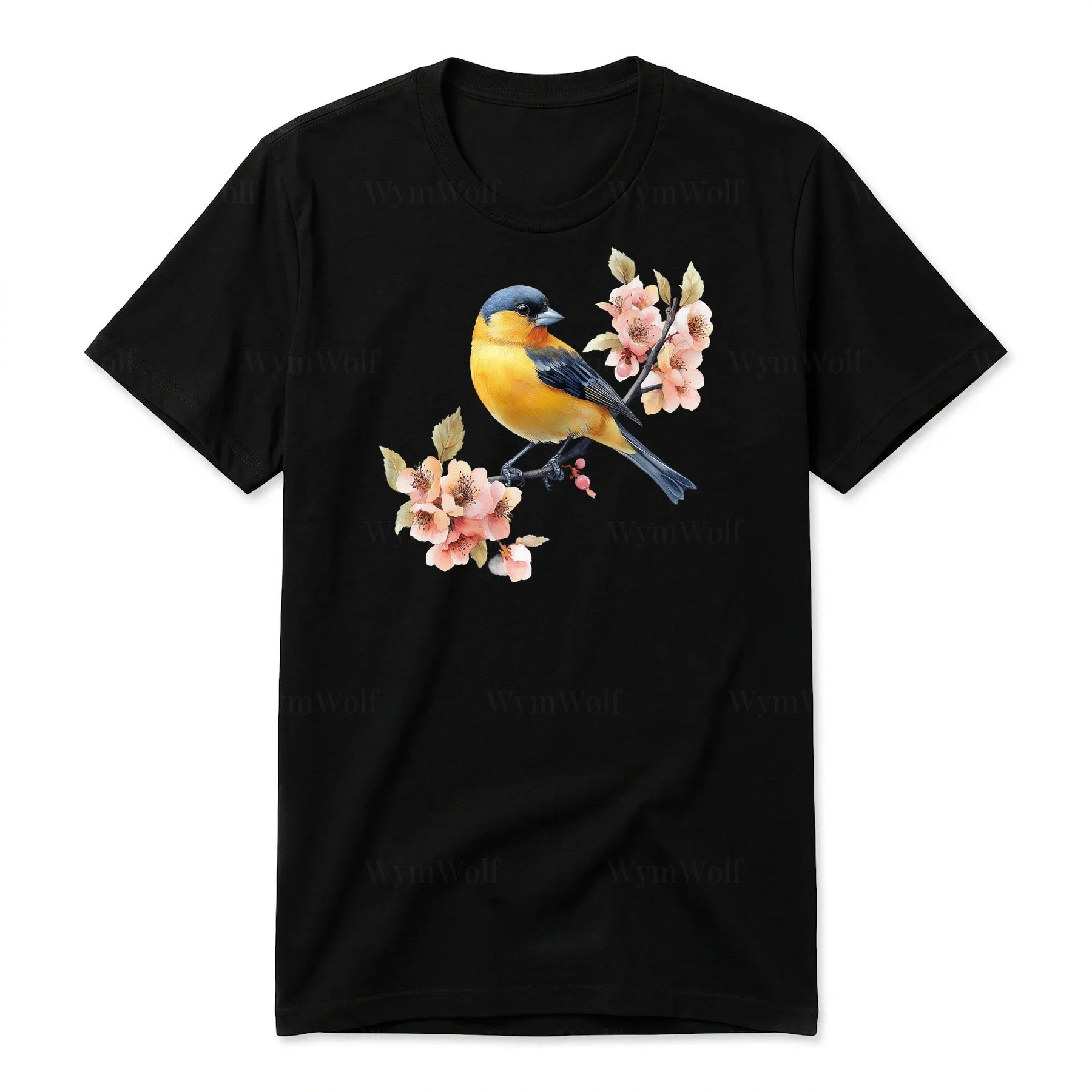 T-shirt common Bird graphic 0009