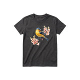 T-shirt common Bird graphic 0009 - Dark Gray
