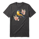 T-shirt common Bird graphic 0009 - Dark Gray