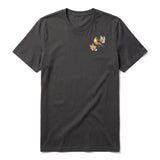 T-shirt common Bird graphic 0009 - Dark Gray