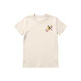 T-shirt common Bird graphic 0009 - Natural