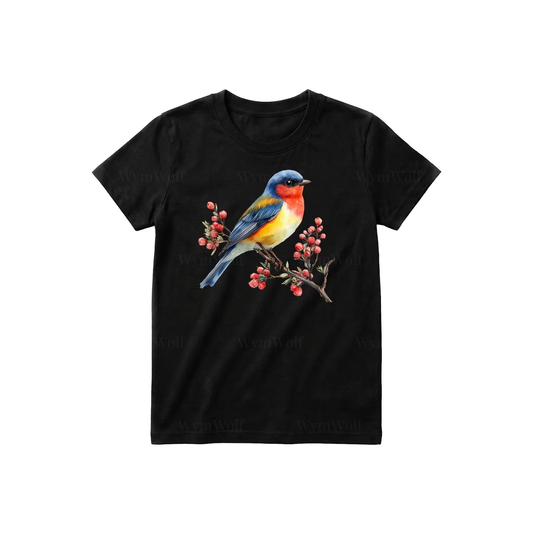 T-shirt common Bird graphic 0010