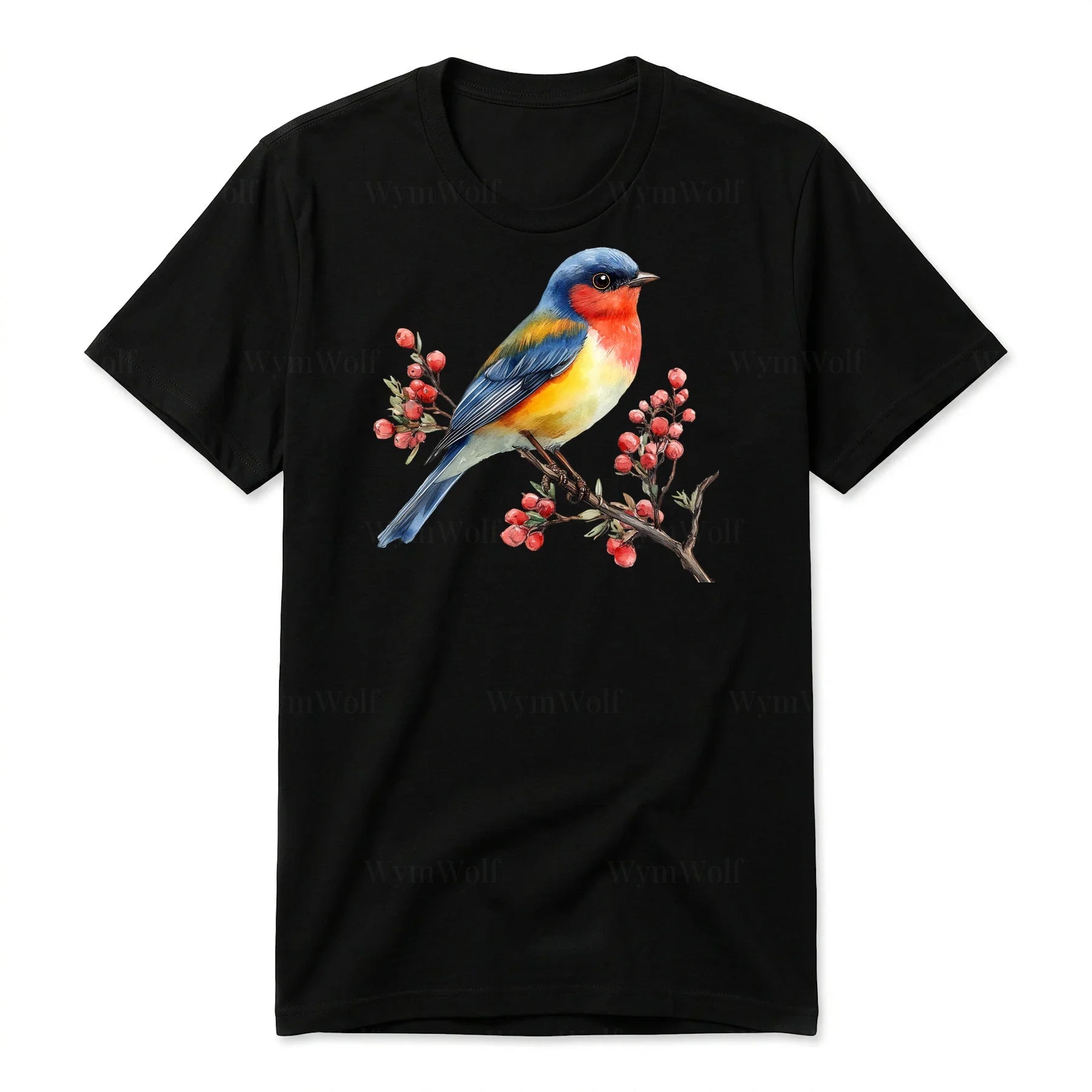 T-shirt common Bird graphic 0010