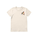 T-shirt common Bird graphic 0010 - Natural