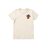 T-shirt Dog graphic 0004 - Natural