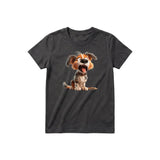 T-shirt Dog graphic 0006 - Dark Gray