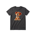 T-shirt Dog graphic 0008 - Dark Gray