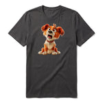 T-shirt Dog graphic 0008 - Dark Gray