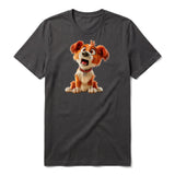 T-shirt Dog graphic 0008 - Dark Gray