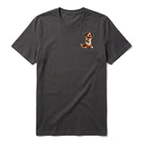 T-shirt Dog graphic 0010 - Dark Gray