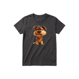 T-shirt Dog graphic 0012 - Dark Gray