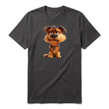 T-shirt Dog graphic 0012 - Dark Gray
