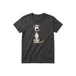 T-shirt Dog graphic 0013 - Dark Gray