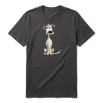 T-shirt Dog graphic 0013 - Dark Gray