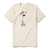T-shirt Dog graphic 0013 - Natural
