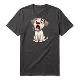 T-shirt Dog graphic 0014 - Dark Gray