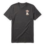 T-shirt Dog graphic 0014 - Dark Gray