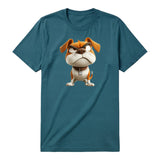 T-shirt Dog graphic 0015 - Deep Teal