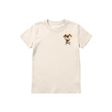 T-shirt Dog graphic 0015 - Natural
