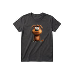 T-shirt Dog graphic 0016 - Dark Gray