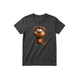T-shirt Dog graphic 0016 - Dark Gray