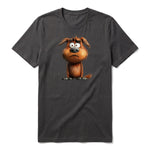 T-shirt Dog graphic 0016 - Dark Gray