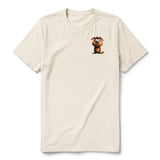 T-shirt Dog graphic 0016 - Natural