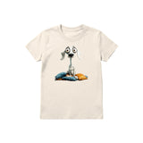 T-shirt Dog graphic 0017 - Natural
