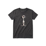 T-shirt Dog graphic 0019 - Dark Gray