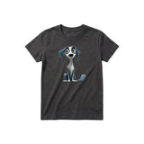 T-shirt Dog graphic 0020 - Dark Gray