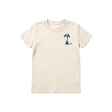 T-shirt Dog graphic 0020 - Natural